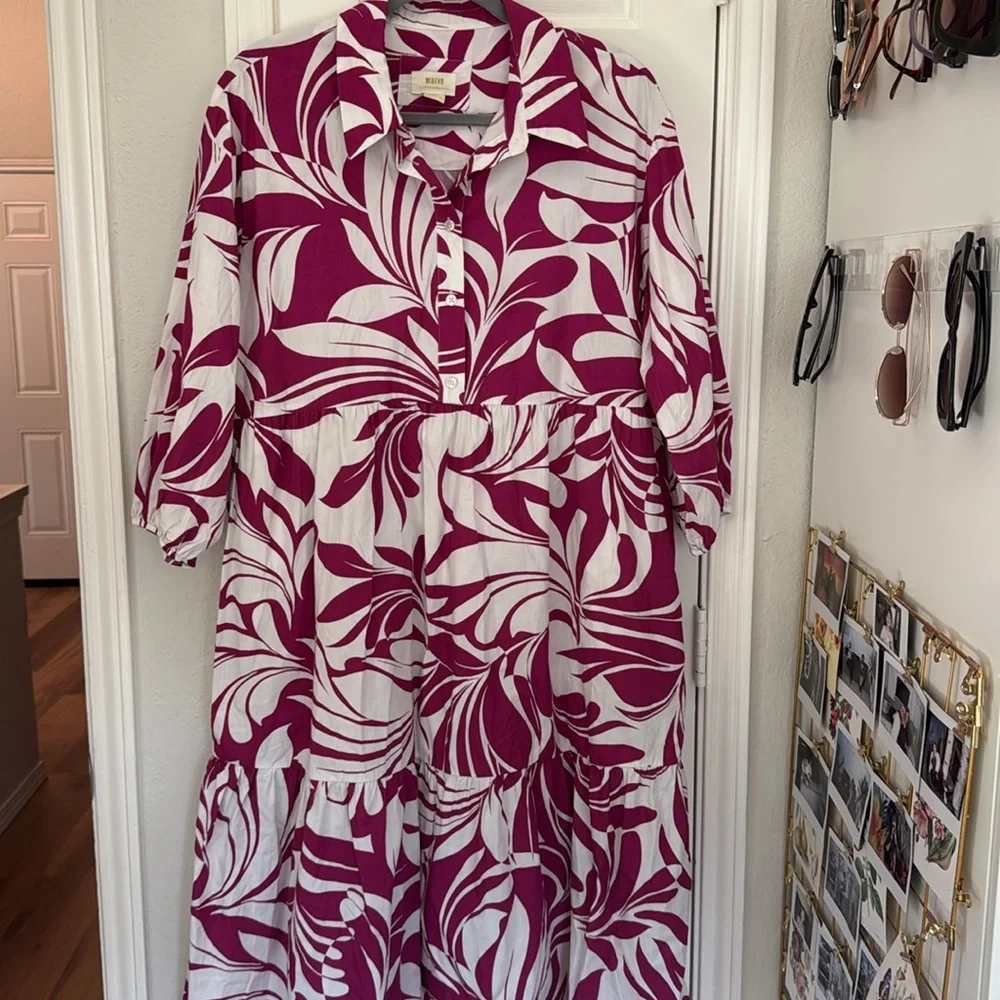 Maeve Anthropologie Bettina floral midi dress - Picture 3 of 14